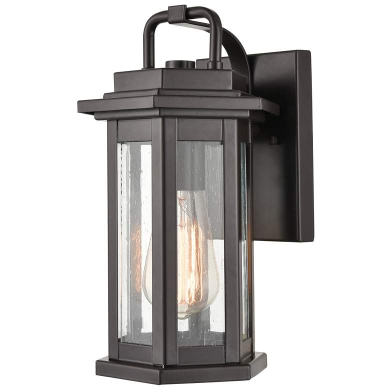 Image 1 Millennium Lighting Ellis 1 Light 12" Outdoor Wall Sconce Bronze