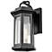 Millennium Lighting Ellis 1 Light 12" Outdoor Wall Sconce Powder Coat Black