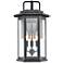 Millennium Lighting Ellis 3 Light 18" Outdoor Wall Sconce Powder Coat