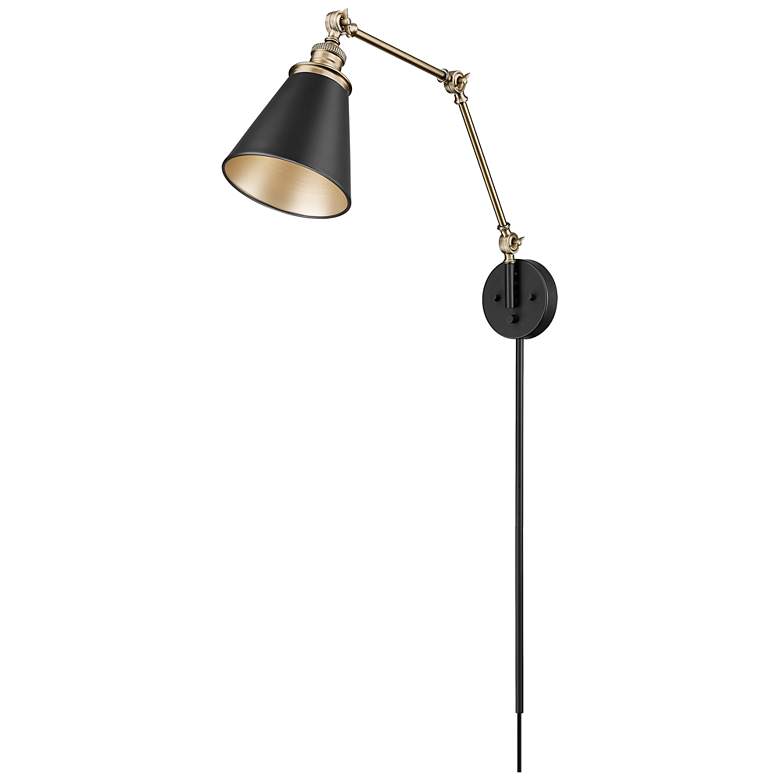 Image 1 Millennium Lighting Evonne 1 Light Swing Arm Sconce