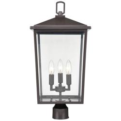 Millennium Lighting Fetterton 3 Light Outdoor Post Lantern Bronze