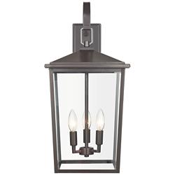 Millennium Lighting Fetterton 3 Light Outdoor Wall Sconce Bronze