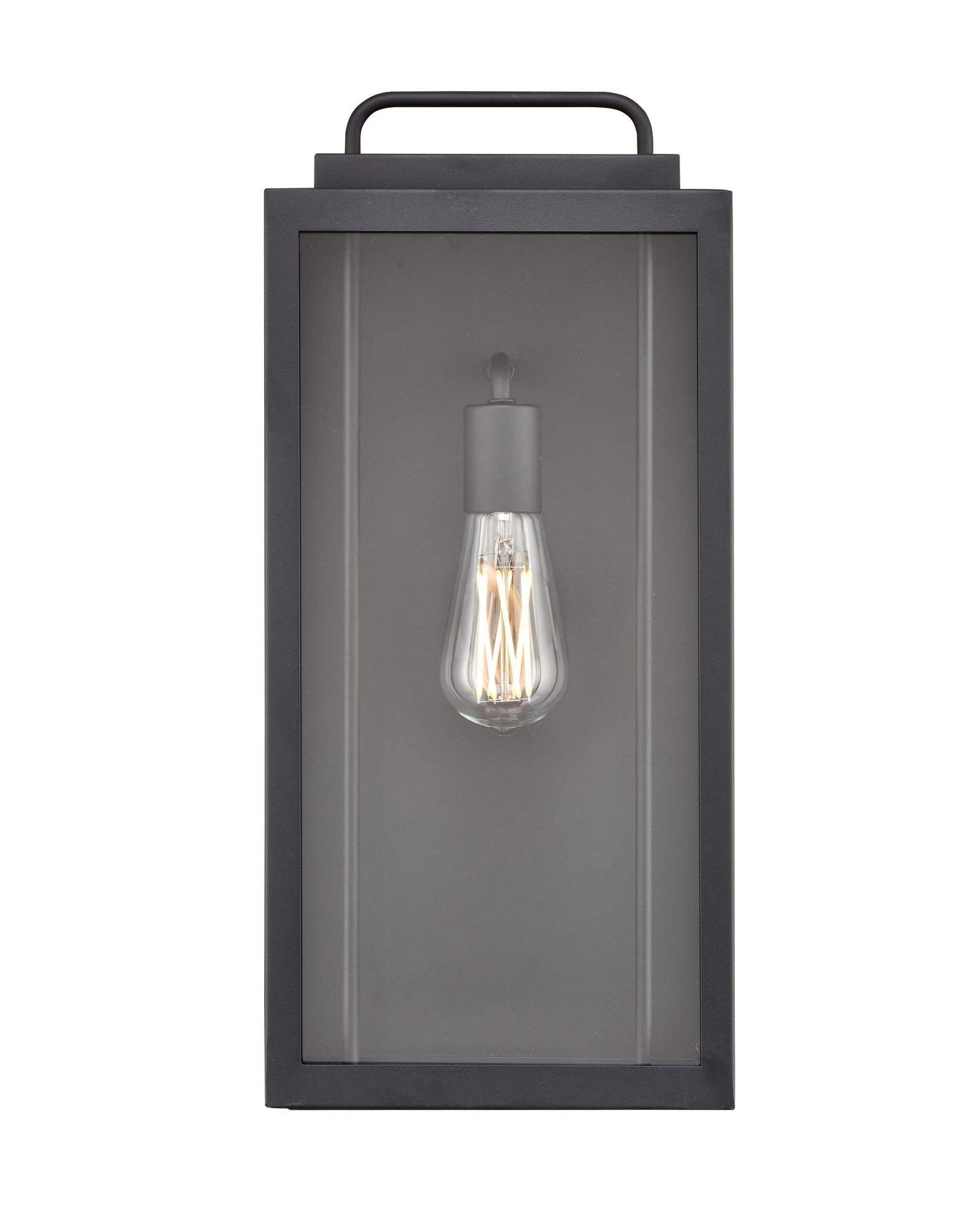 Image 2 Millennium Lighting Gallatin 1-Light Outdoor Sconce in Textured Black more views