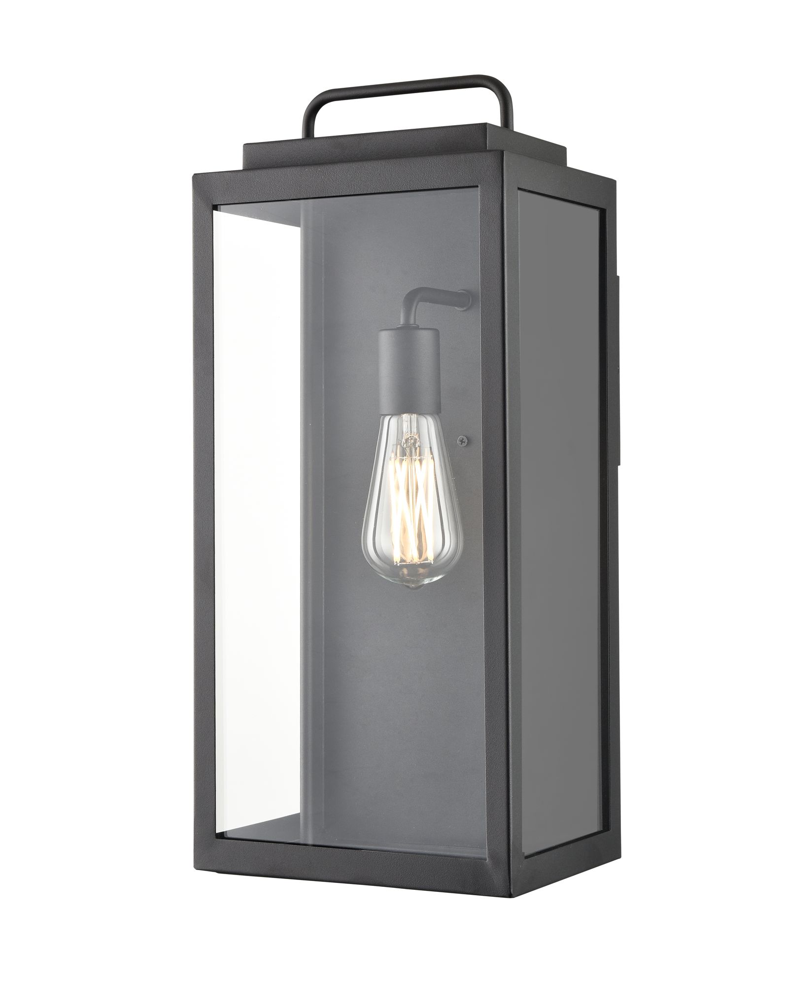 Image 3 Millennium Lighting Gallatin 1-Light Outdoor Sconce in Textured Black more views