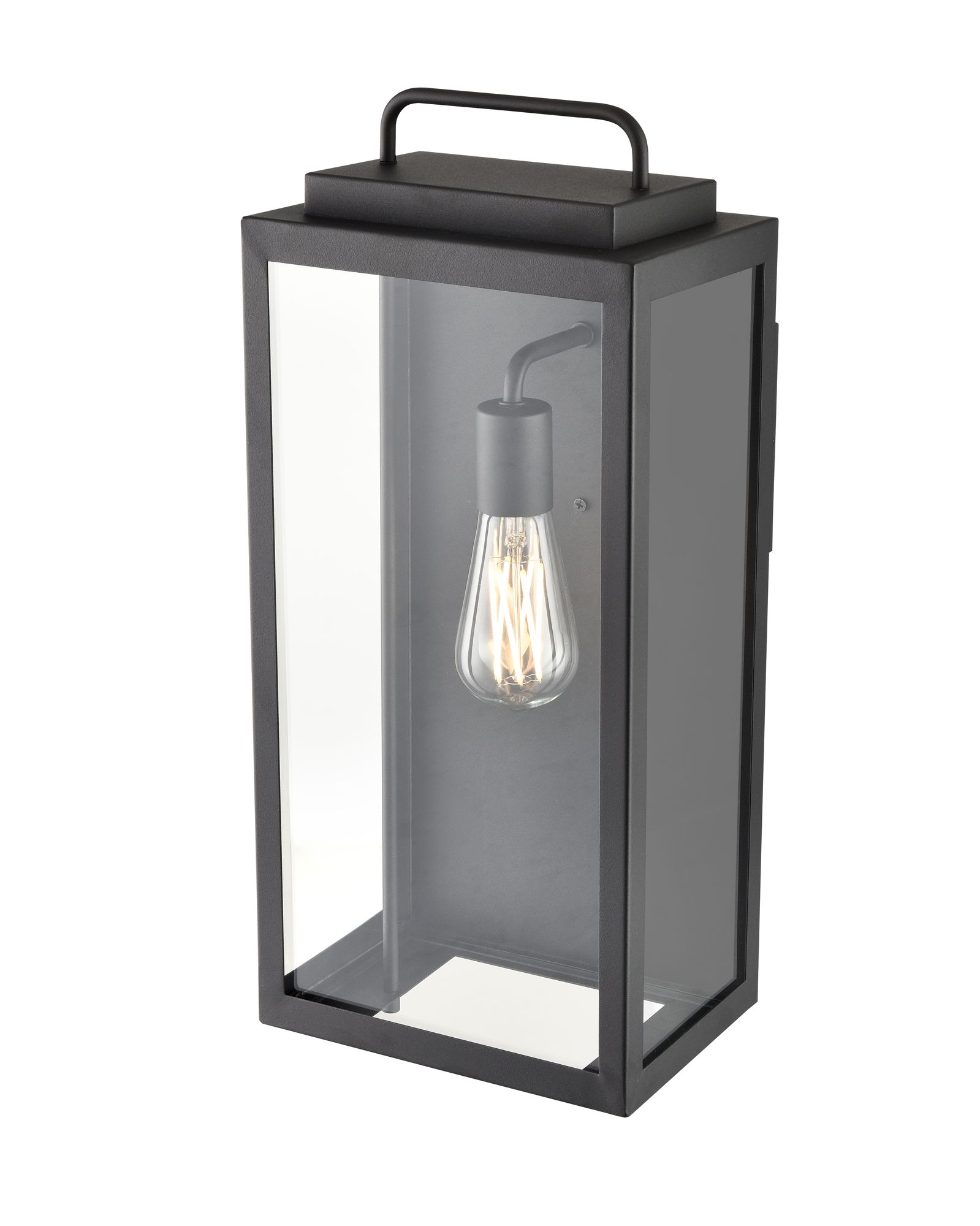 Image 4 Millennium Lighting Gallatin 1-Light Outdoor Sconce in Textured Black more views