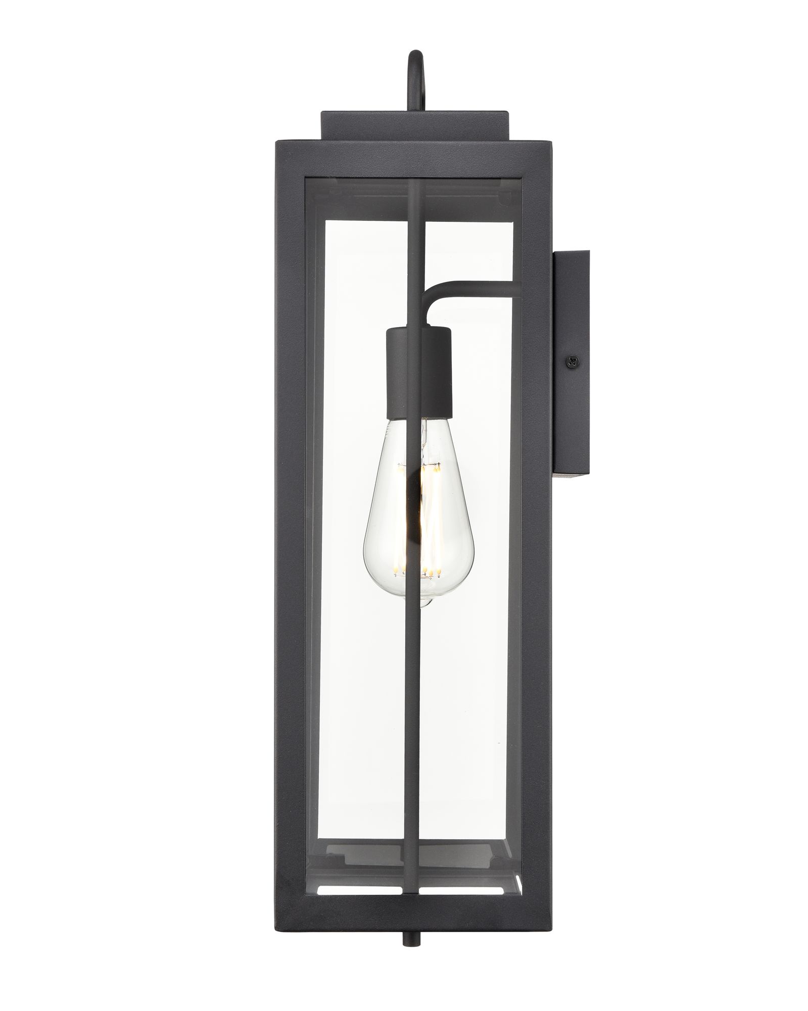 Image 5 Millennium Lighting Gallatin 1-Light Outdoor Sconce in Textured Black more views