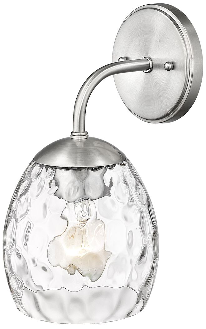 Image 4 Millennium Lighting Gallos 1 Light Wall Sconce in Brushed Nickel more views