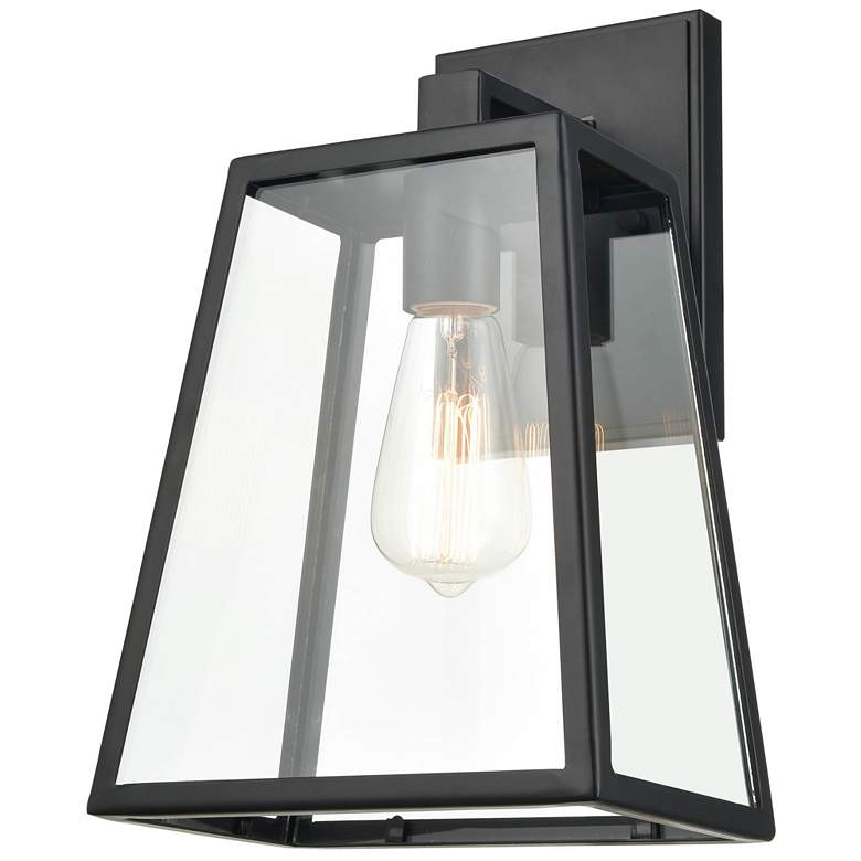 Image 1 Millennium Lighting Grant 1 Light 13" Outdoor Wall Sconce Powder Coat