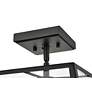2_Millennium Lighting Grant 2 Light Outdoor Flush Mount Powder Coat Black more views