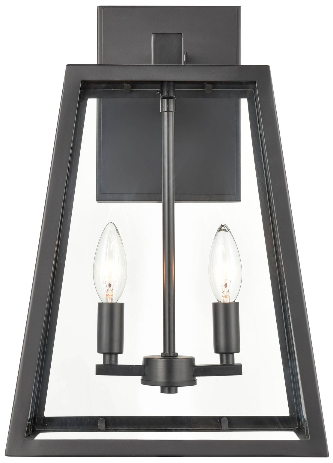 Millennium Lighting Grant 2 Light Outdoor Sconce in Black