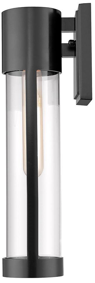 Image 4 Millennium Lighting Hester 1 Light Outdoor Wall Sconce Powder Coat Black more views