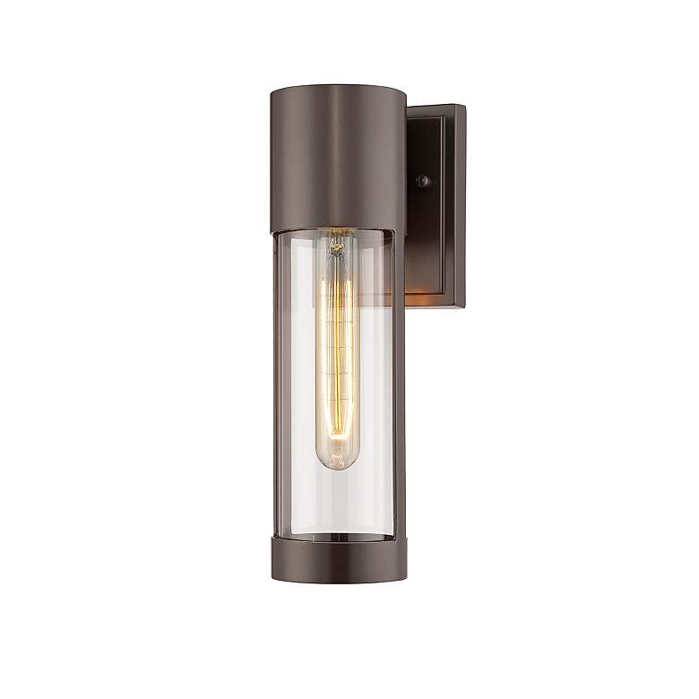 Image 2 Millennium Lighting Hester 1 Light Outdoor Wall Sconce Powder Coat Bronze more views