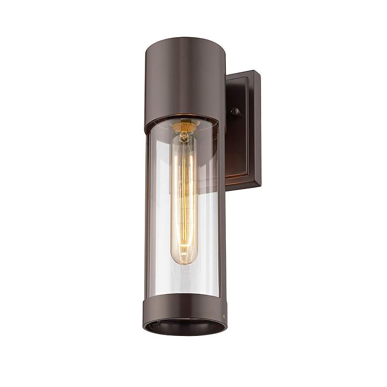 Image 3 Millennium Lighting Hester 1 Light Outdoor Wall Sconce Powder Coat Bronze more views