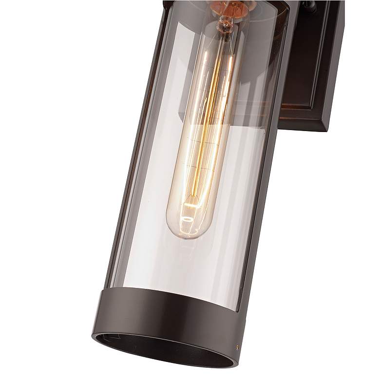 Image 6 Millennium Lighting Hester 1 Light Outdoor Wall Sconce Powder Coat Bronze more views