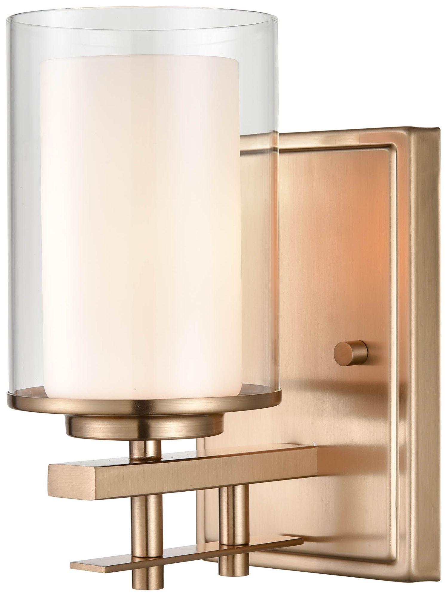 Image 5 Millennium Lighting Huderson 1 Light Wall Sconce in Modern Gold more views