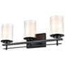 3_Millennium Lighting Huderson 3 Light Vanity Fixture in Matte Black more views