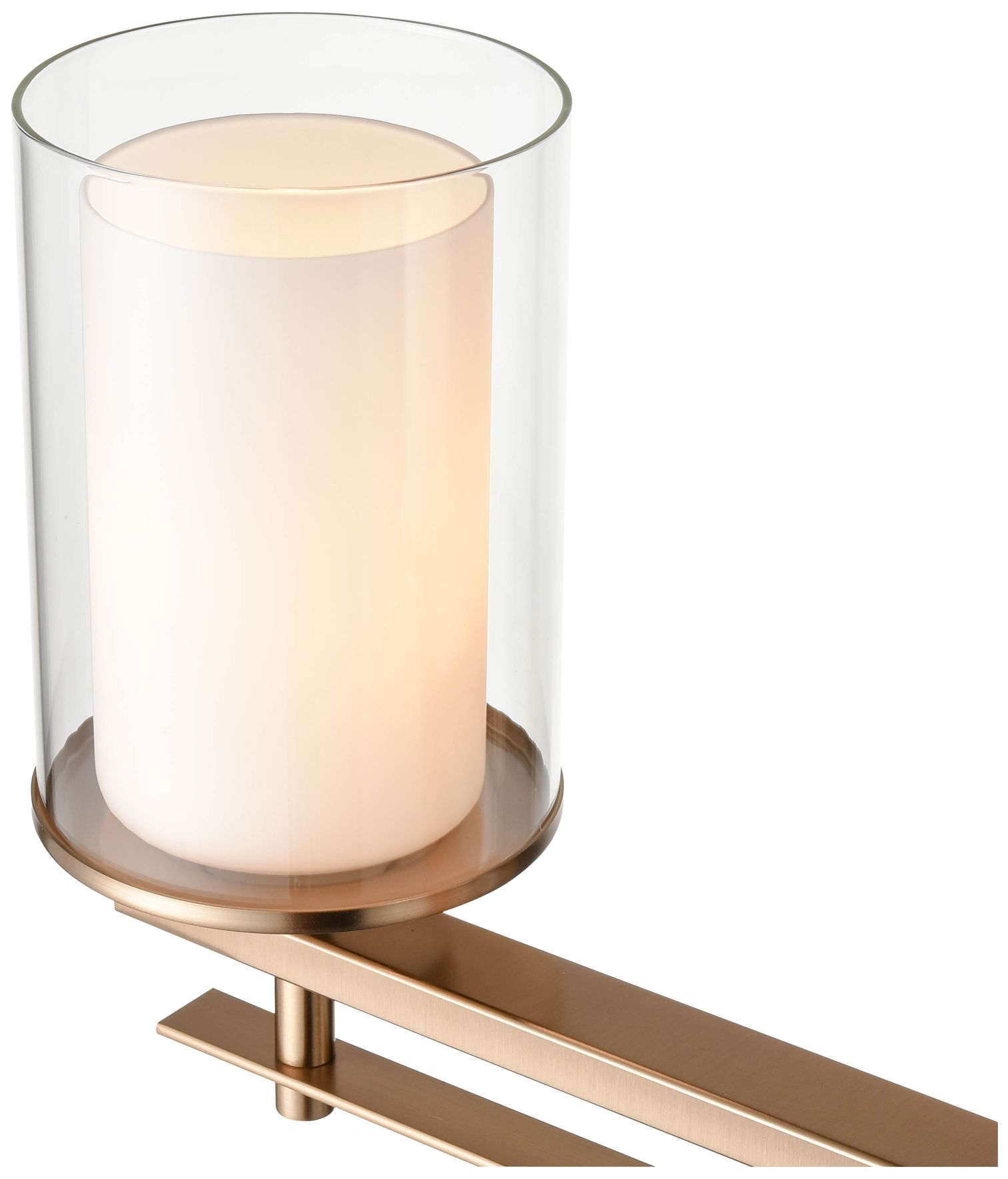 Image 5 Millennium Lighting Huderson 3 Light Vanity Fixture in Modern Gold more views