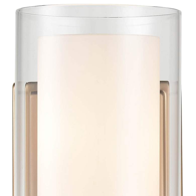Image 2 Millennium Lighting Huderson 8 3/4" High Modern Gold Wall Sconce more views
