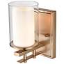 3_Millennium Lighting Huderson 8 3/4" High Modern Gold Wall Sconce more views