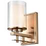 4_Millennium Lighting Huderson 8 3/4" High Modern Gold Wall Sconce more views