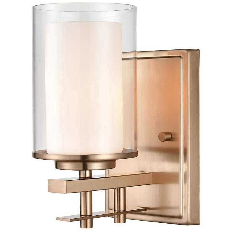 Image 5 Millennium Lighting Huderson 8 3/4" High Modern Gold Wall Sconce more views