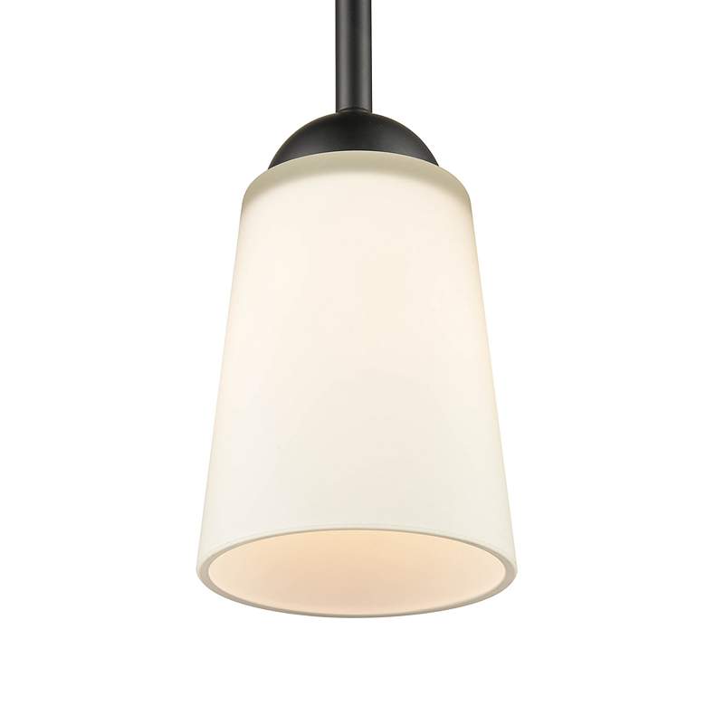 Image 5 Millennium Lighting Ivey Lake 1 Light Pendant Fixture in Matte Black more views
