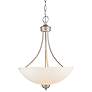 Millennium Lighting Ivey Lake 2 Light 20" Pendant Fixture Satin Nickel