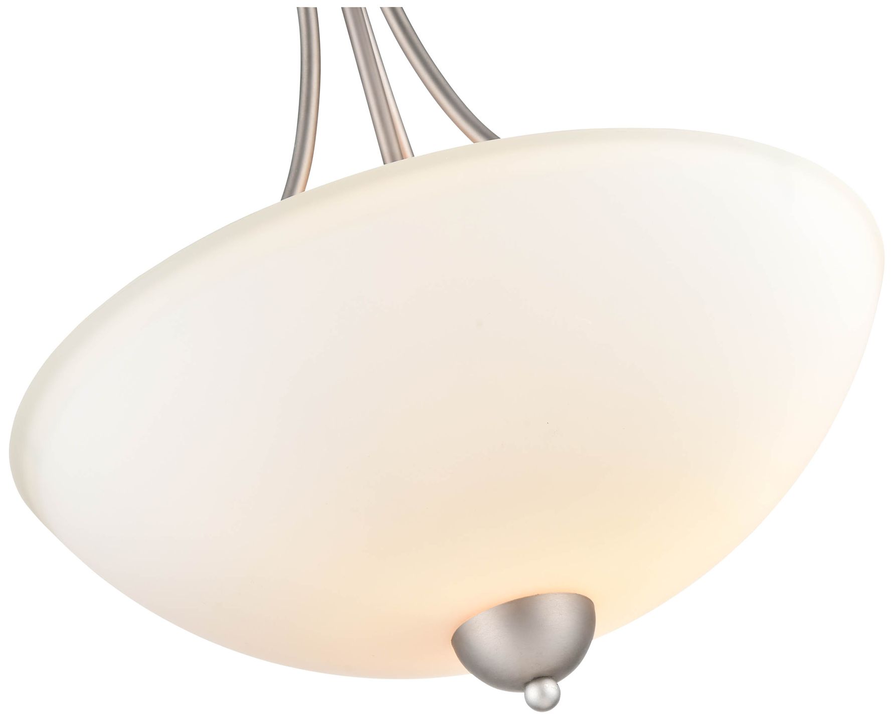 Image 4 Millennium Lighting Ivey Lake 2 Light 20" Pendant Fixture Satin Nickel more views