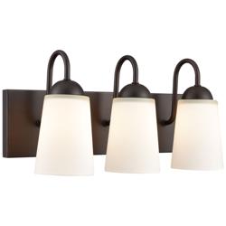 Millennium Lighting Ivey Lake 2 Light Vanity Fixture in Rubbed Bronze