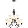 2_Millennium Lighting Ivey Lake 25 1/4" Wide 9-Light Tiered Chandelier
