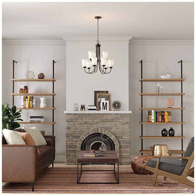 Image 7 Millennium Lighting Ivey Lake 25 1/4" Wide 9-Light Tiered Chandelier more views