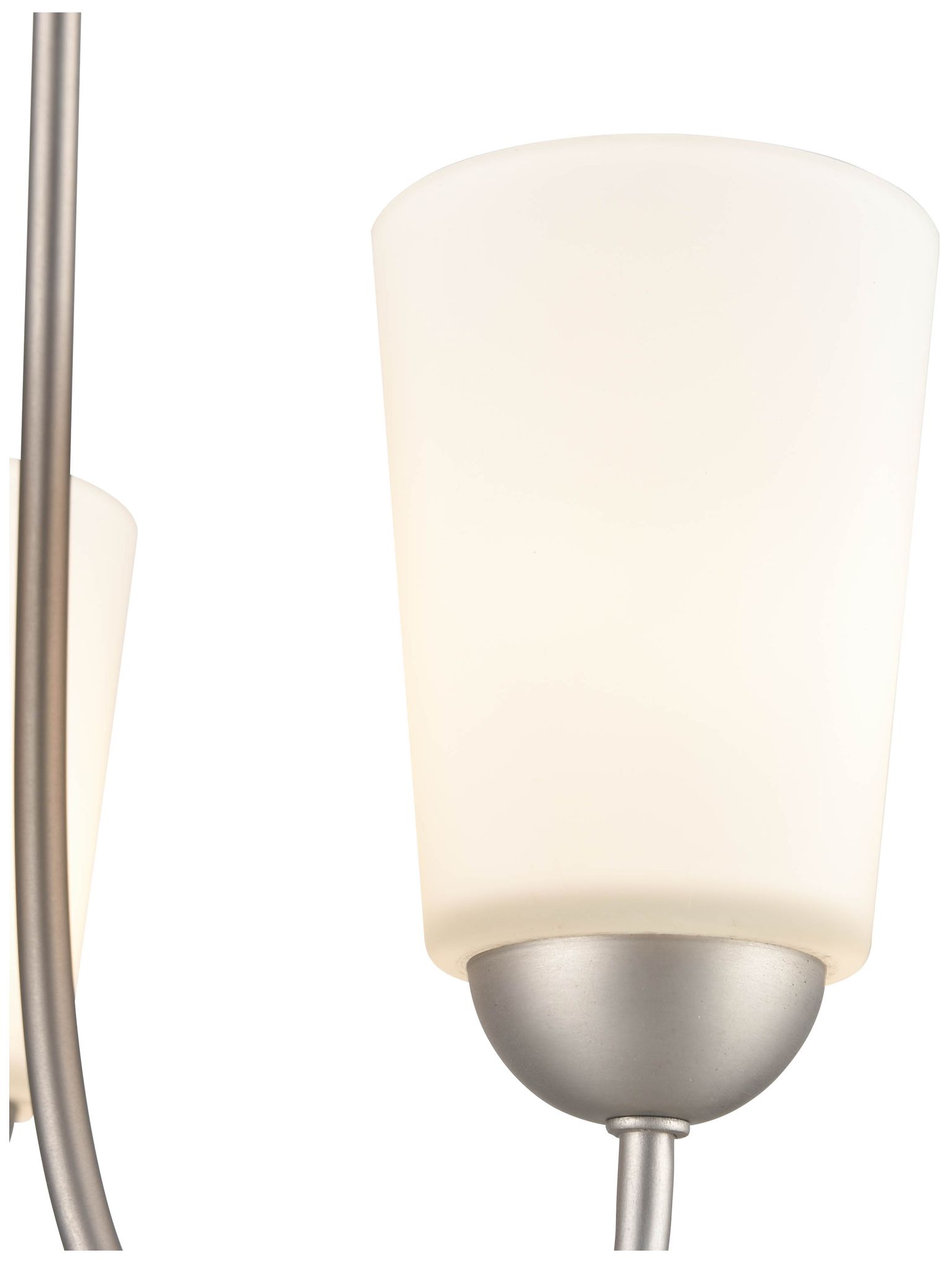Image 4 Millennium Lighting Ivey Lake 3 Light Chandelier Fixture in Satin Nickel more views