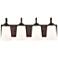 Millennium Lighting Ivey Lake 4 Light Vanity Fixture in Rubbed Bronze