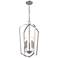 Millennium Lighting Ivey Lake 5 Light 8.5" Pendant Fixture in Satin Ni