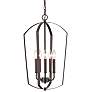 Millennium Lighting Ivey Lake 5 Light Pendant Fixture in Rubbed Bronze