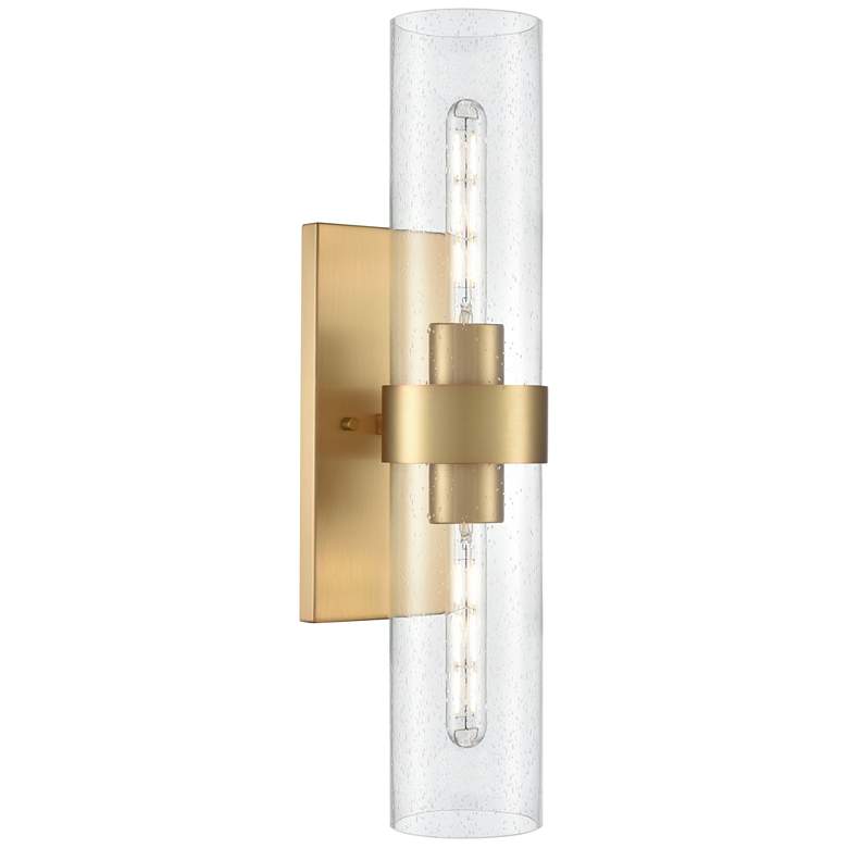 Image 1 Millennium Lighting Jamison 22.75 Inch High 2-Light Sconce in Brass
