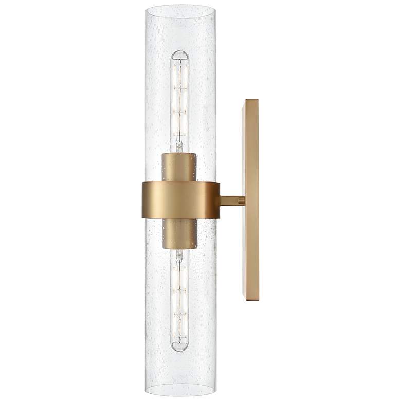 Image 3 Millennium Lighting Jamison 22.75 Inch High 2-Light Sconce in Brass more views