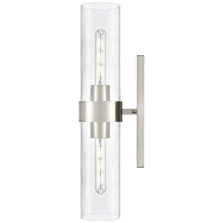 Image 3 Millennium Lighting Jamison 22.75 Inch High 2-Light Sconce in Nickel more views