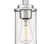3_Millennium Lighting Janna 1 Light Mini-Pendant Fixture in Brushed Nickel more views