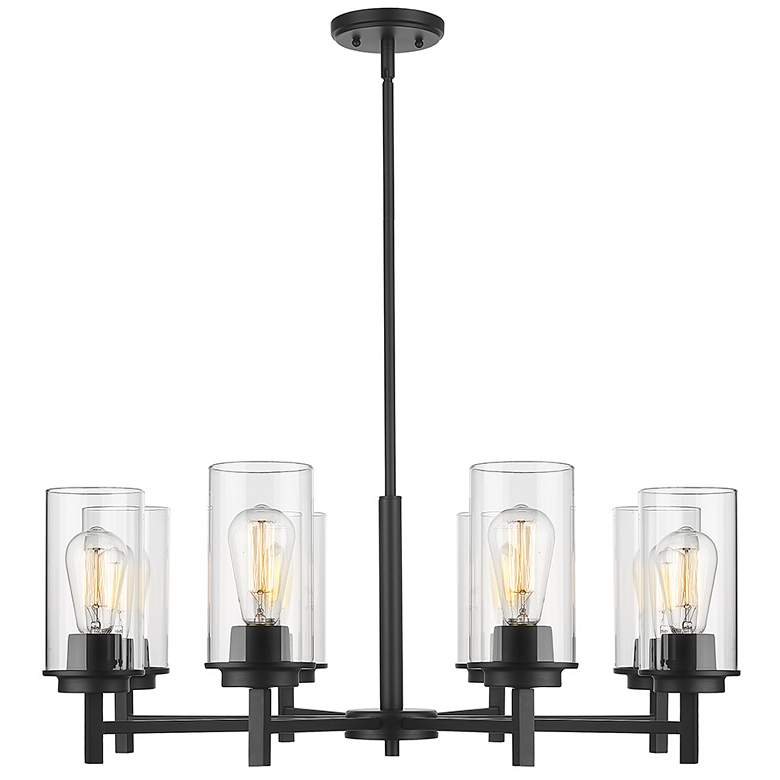 Image 1 Millennium Lighting Janna 8 Light Chandelier Ceiling Light