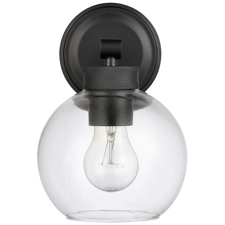 Image 1 Millennium Lighting Jonatan 1-Light Indoor Wall Sconce in Matte Black
