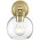 Millennium Lighting Jonatan 1-Light Indoor Wall Sconce in Vintage Brass