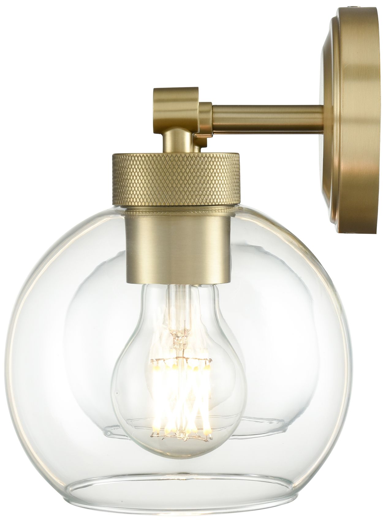Image 4 Millennium Lighting Jonatan 2-Light Vanity Light in Vintage Brass more views
