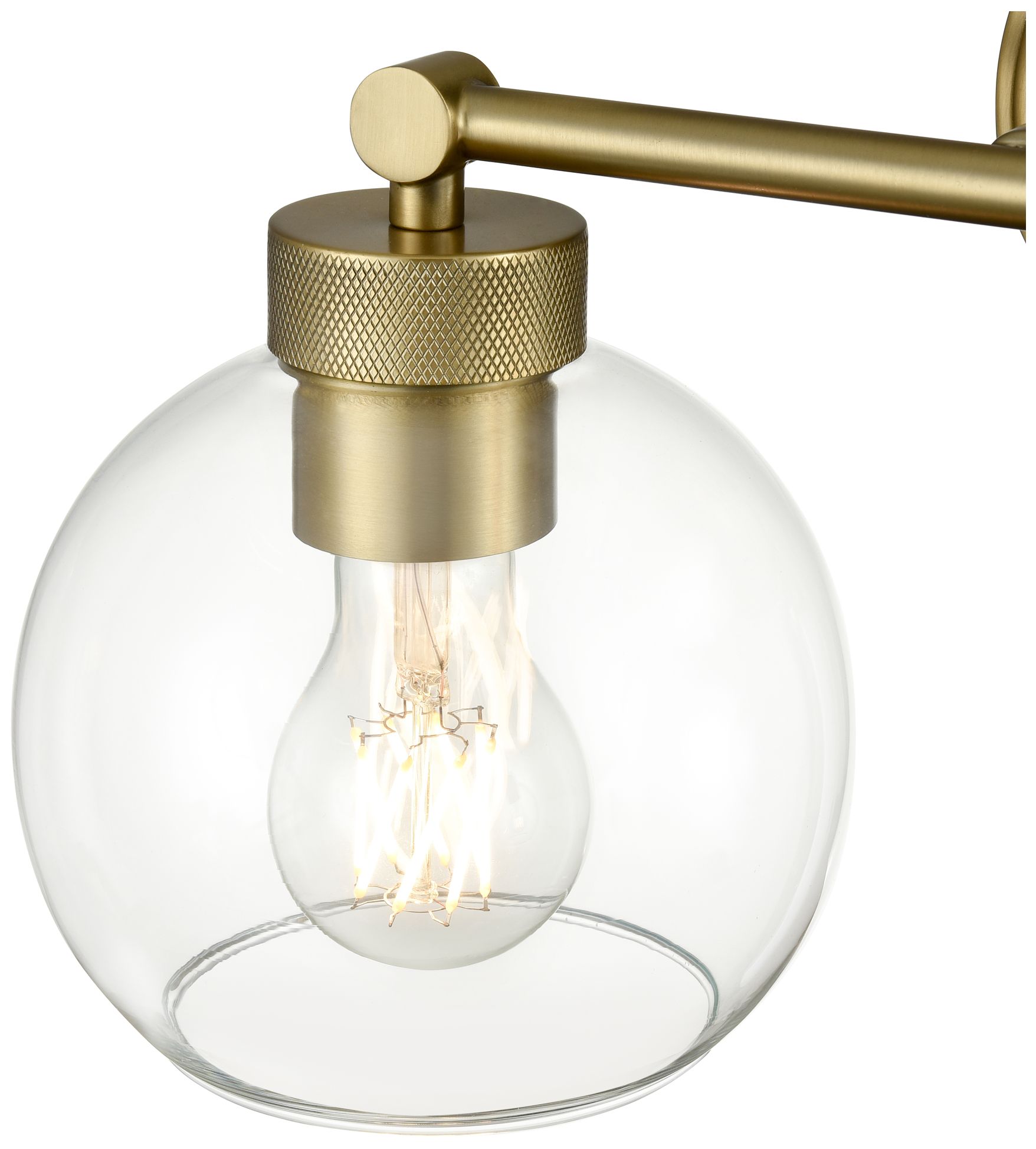 Image 5 Millennium Lighting Jonatan 2-Light Vanity Light in Vintage Brass more views