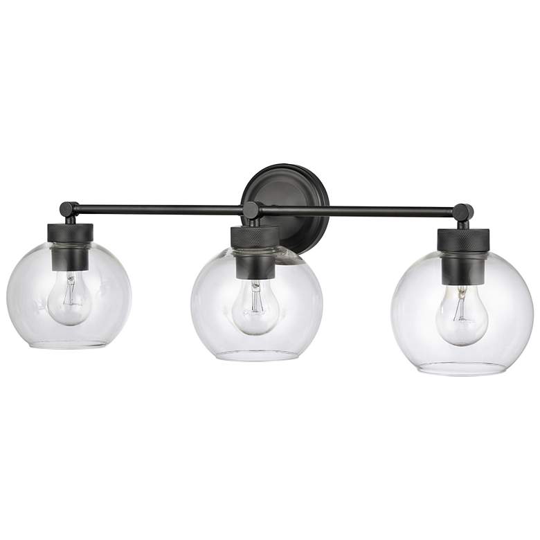Image 2 Millennium Lighting Jonatan 3-Light Vanity Light in Matte Black more views