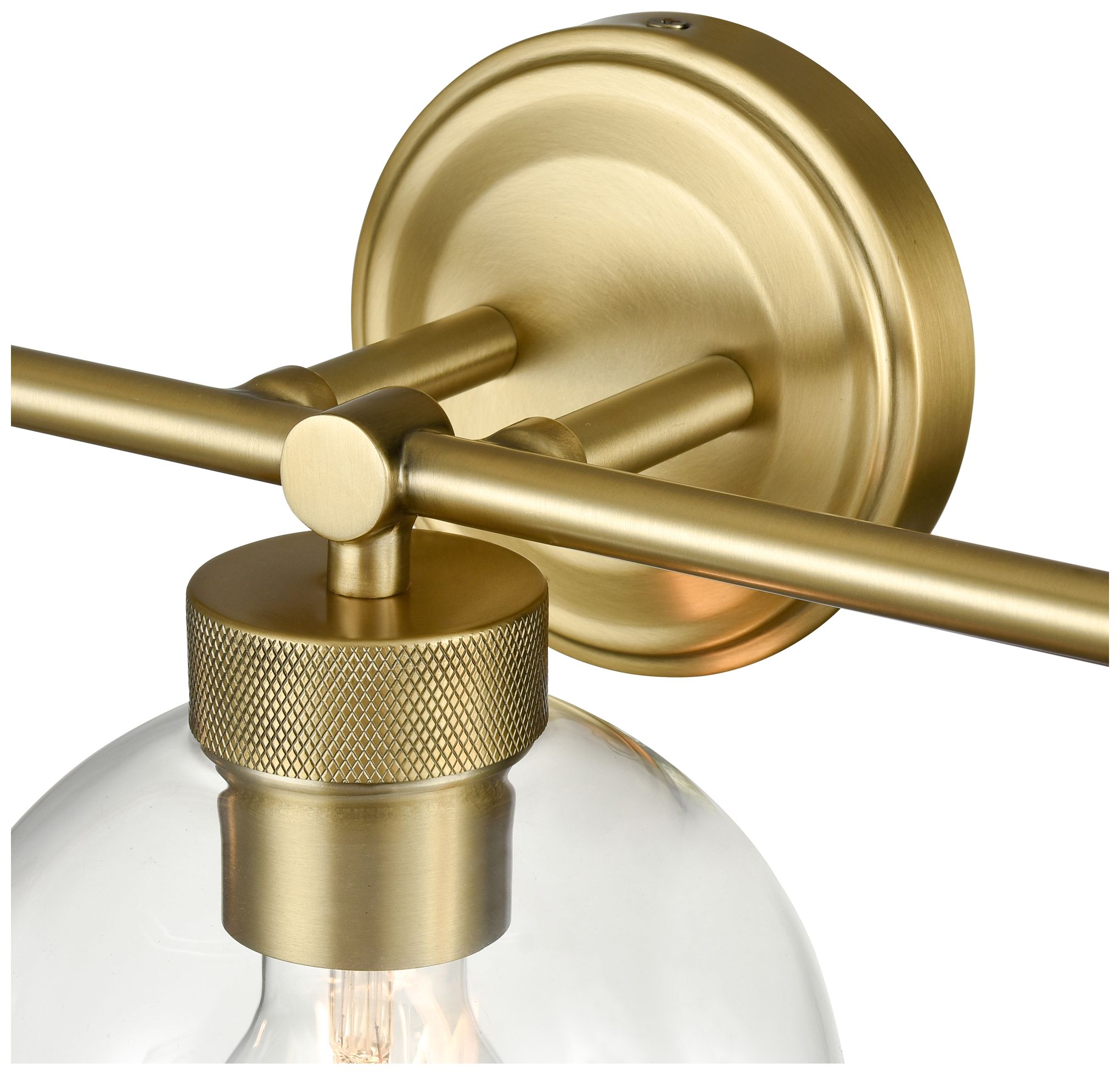 Image 5 Millennium Lighting Jonatan 3-Light Vanity Light in Vintage Brass more views