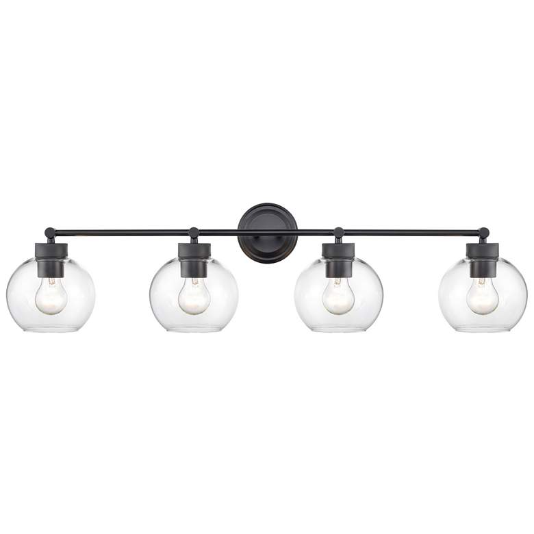 Image 1 Millennium Lighting Jonatan 4-Light Vanity Light in Matte Black