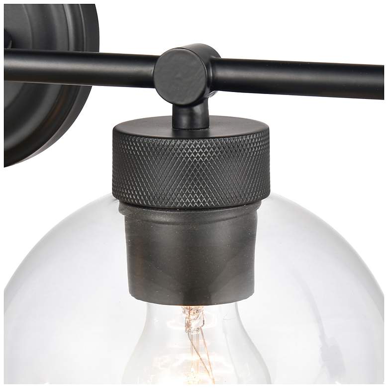 Image 4 Millennium Lighting Jonatan 4-Light Vanity Light in Matte Black more views