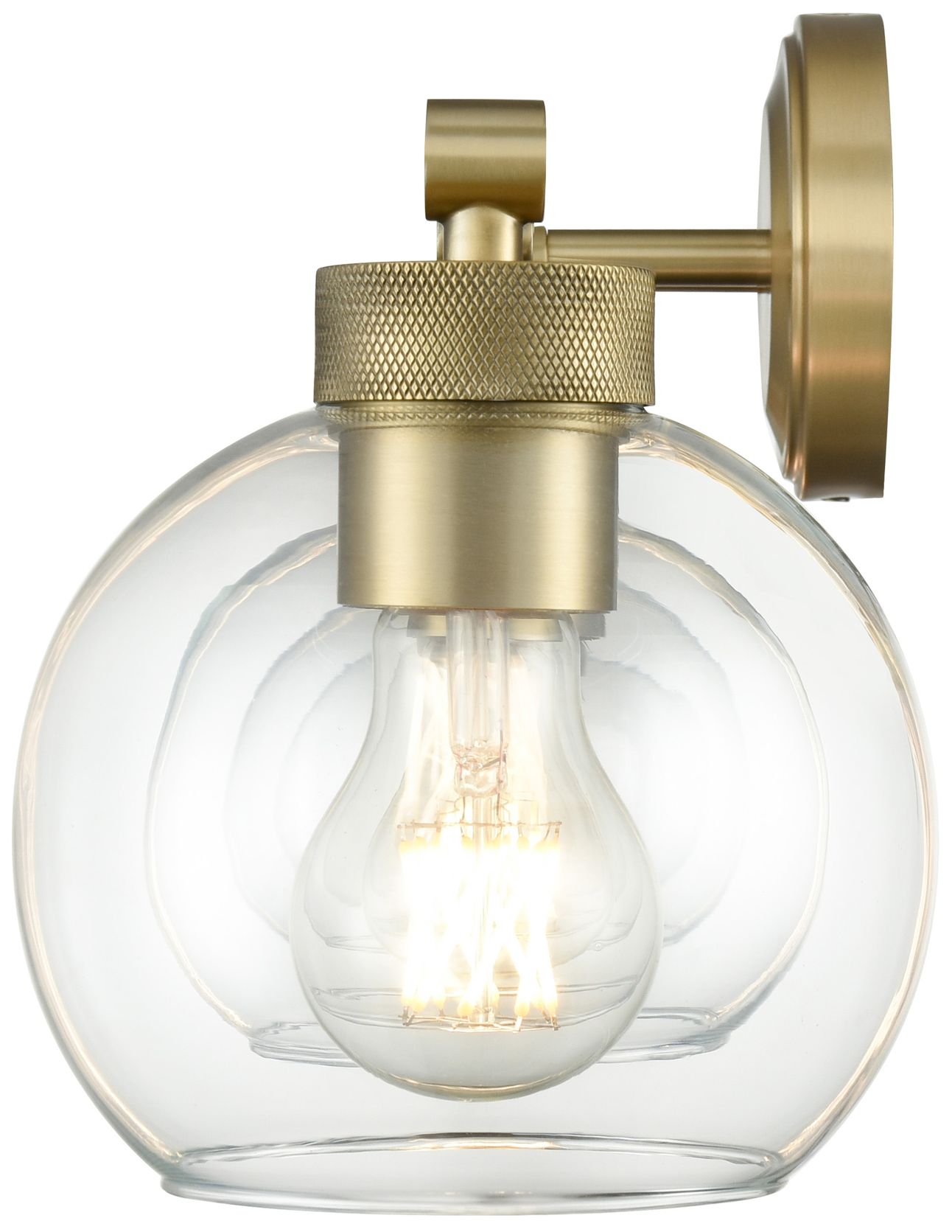 Image 4 Millennium Lighting Jonatan 4-Light Vanity Light in Vintage Brass more views