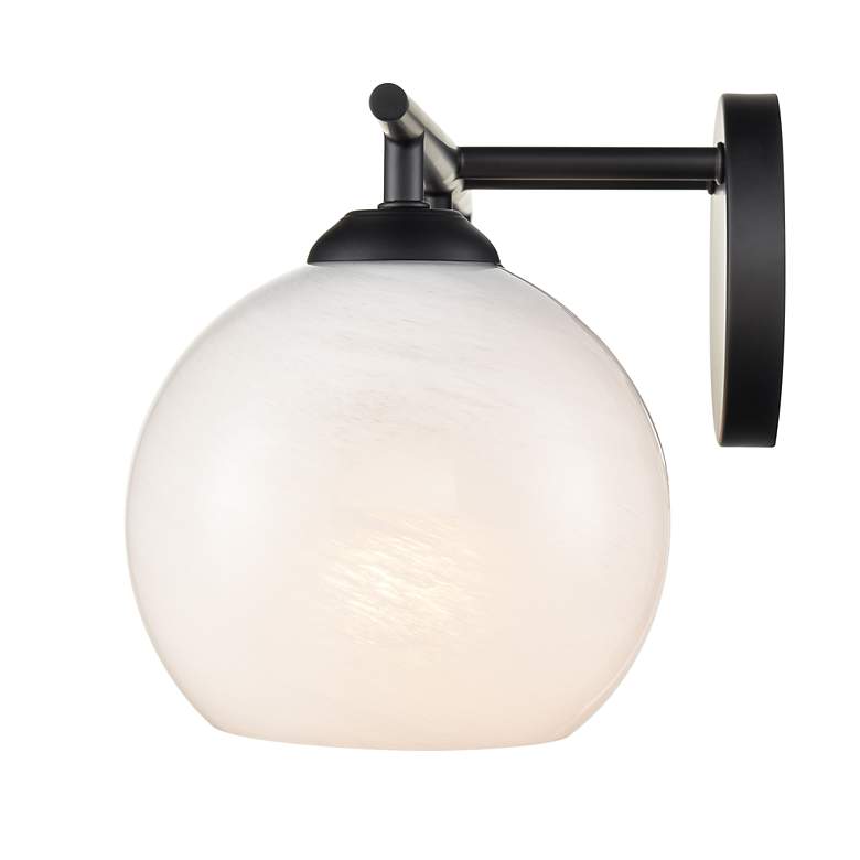 Image 5 Millennium Lighting Kimorra 3-Light Vanity Light in Matte Black more views